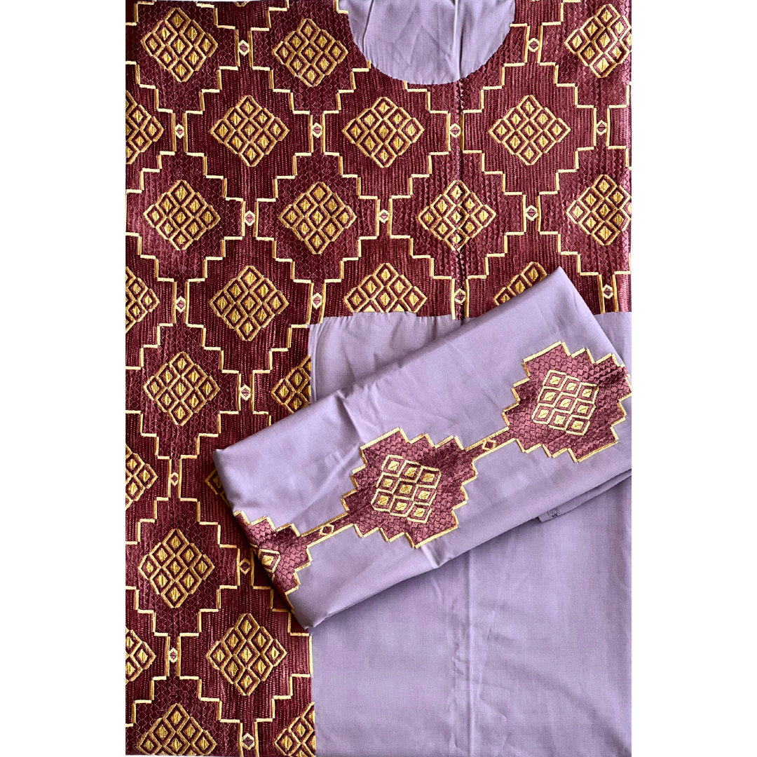 Afghan Men Handmade Purple and Red - PERHAN TUMBAN