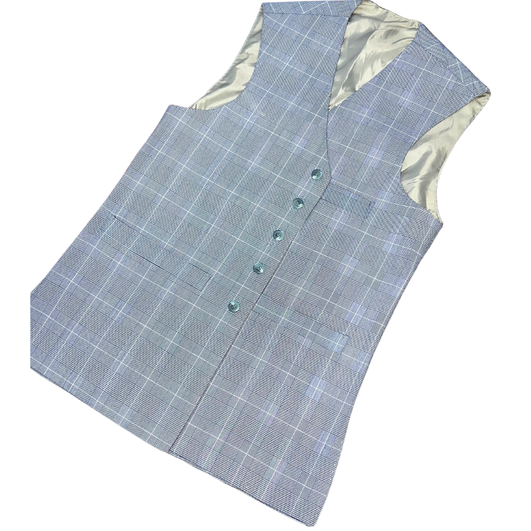 Traditional Afghan Men Modern GREY Waskat - Grey Waistcoat