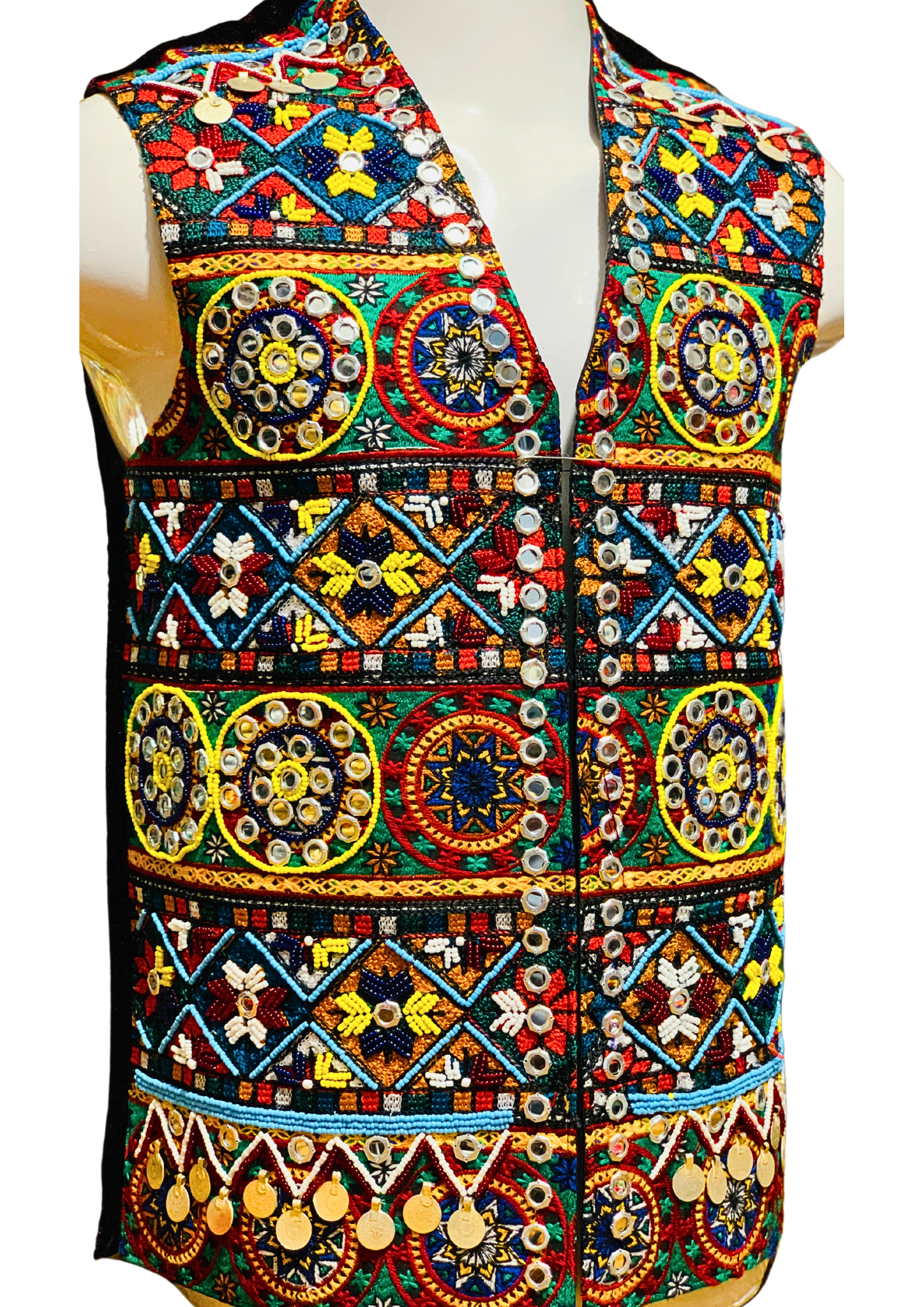 Traditional Afghan Groom Waskat Waist-Coat