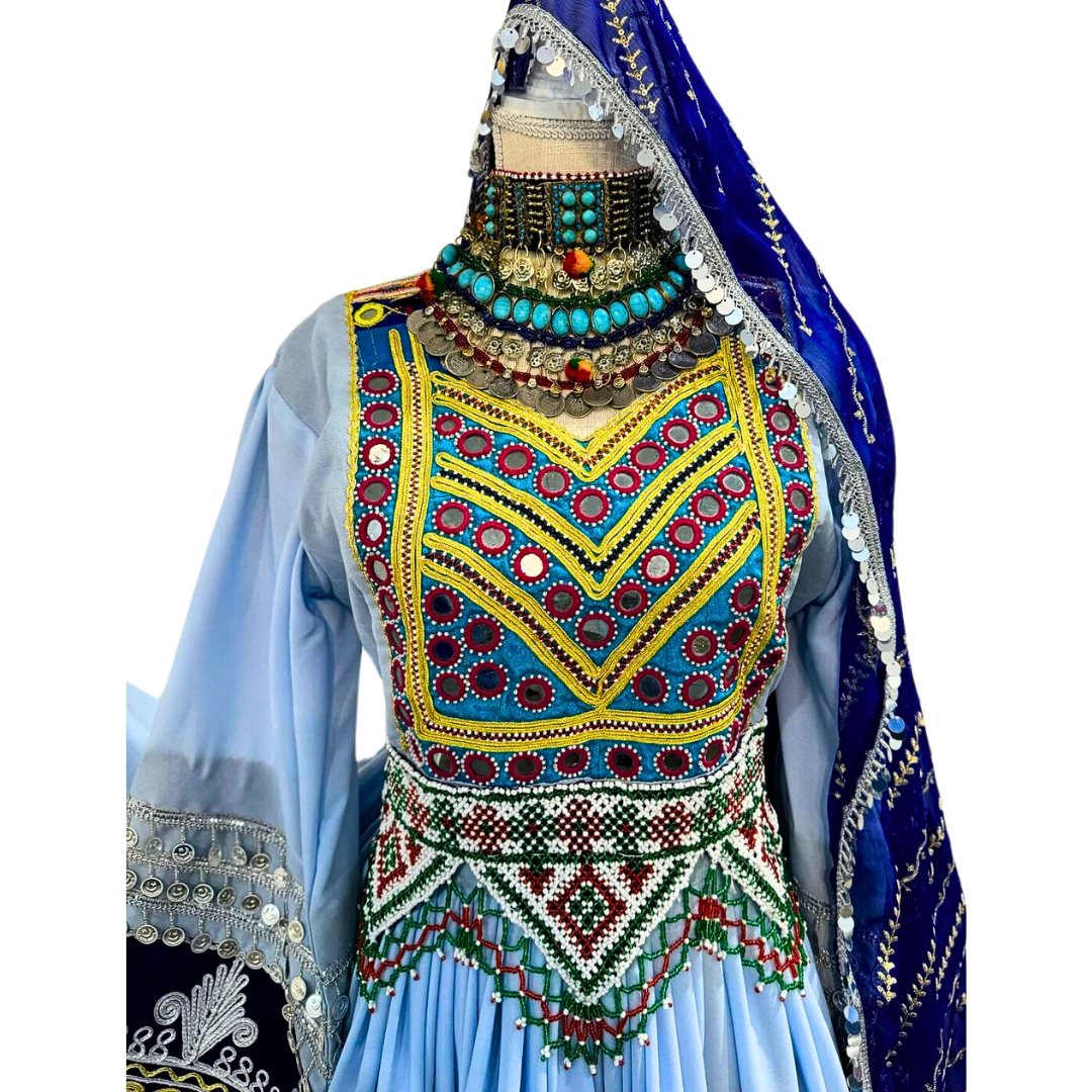 Traditional Afghan Simple Dresses