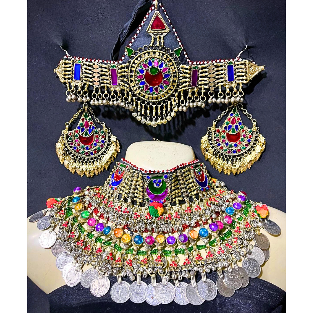Traditional Vintage Afghan Jewellery