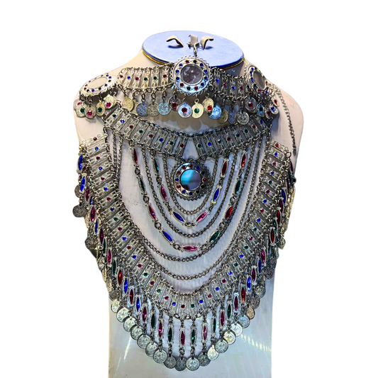 Traditional Afghan Women Vintage Jewellery Set