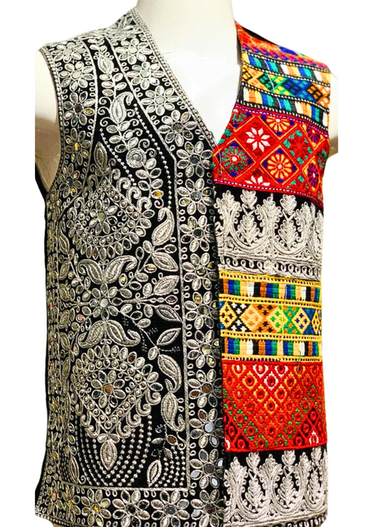 Traditional Afghan Groom Waist Coat