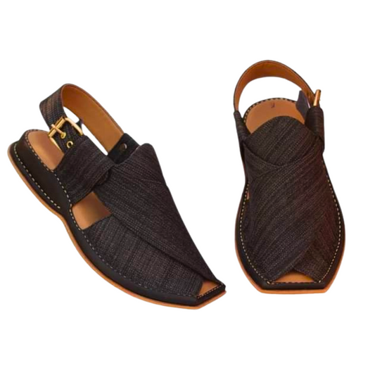 Afghan Brown Men Sandal