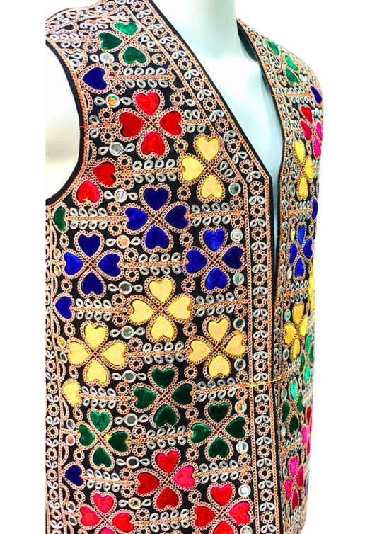 Traditional Afghan Groom Waist Coat