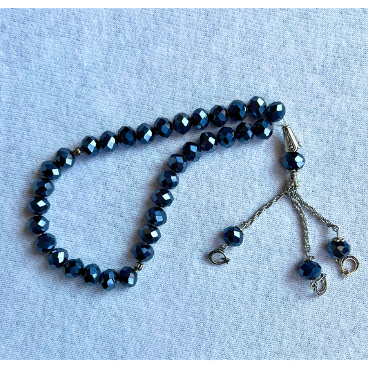 Blue Tasbih - Prayer Beads