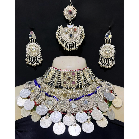 Traditional Vintage Afghan Bridal Jewellery Full Set