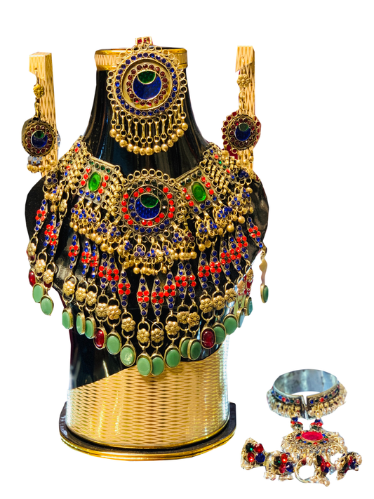 Traditional Vintage Afghan Jewellery Set